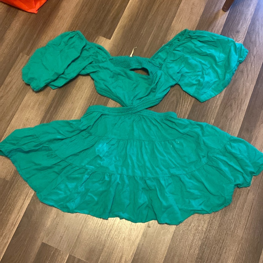 Free People cut out dress